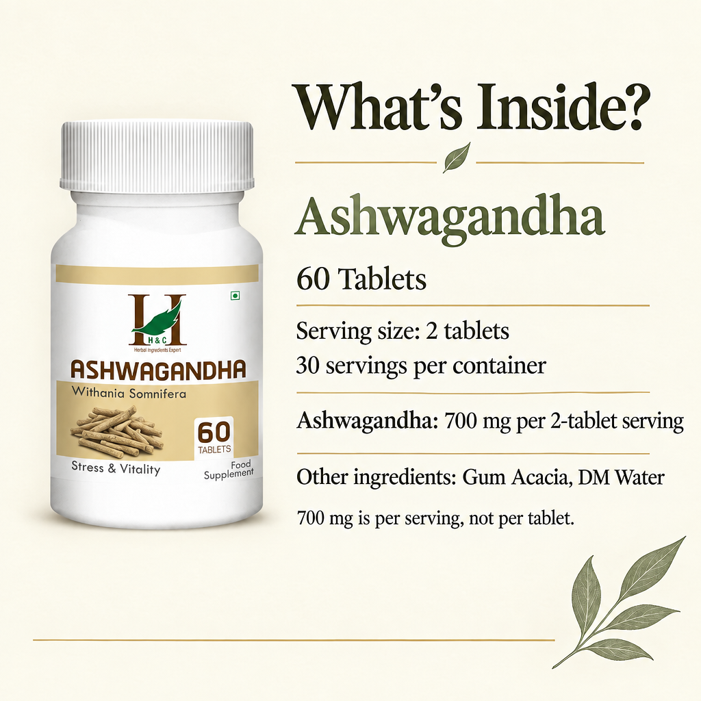 4 Ashwagandha composition