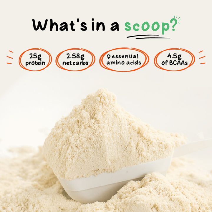 Be Odd Vegan Protein Powder Vanilla Flavored - 1kg.