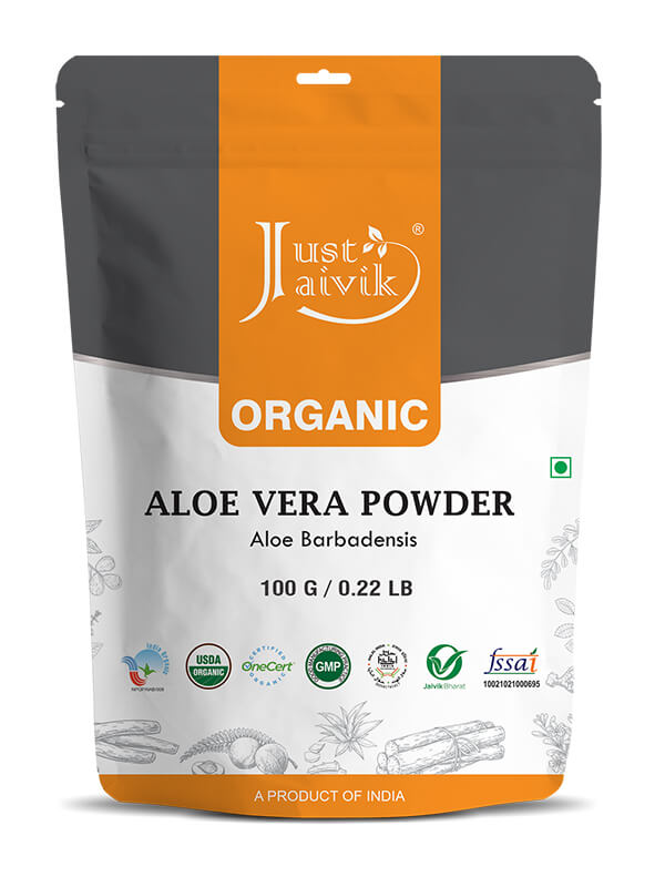 Just Jaivik Organic Aloe Vera Powder - 100gm