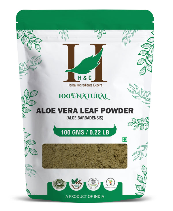 Natural Aloe Vera Leaf Powder - 100gm