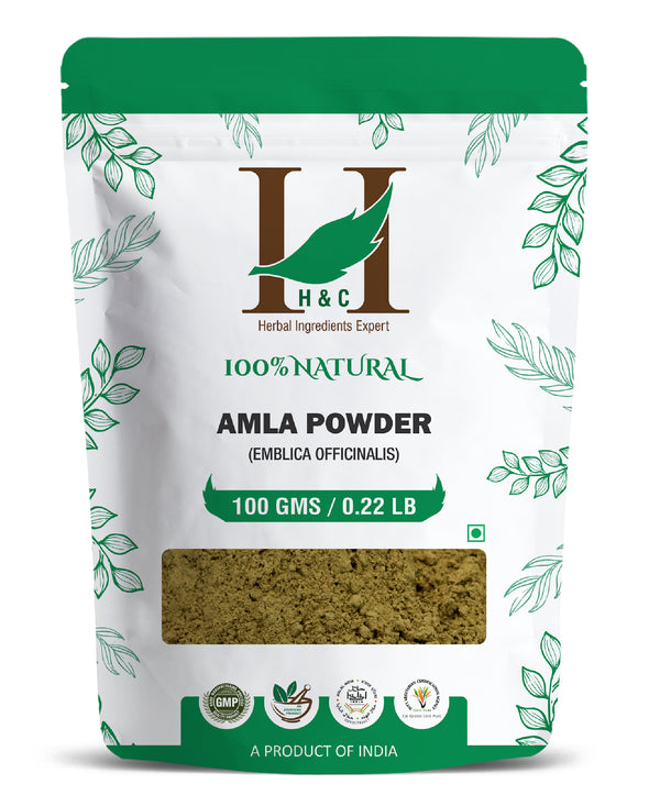 Natural Amla (Indian Gooseberry) Powder - 100 gms