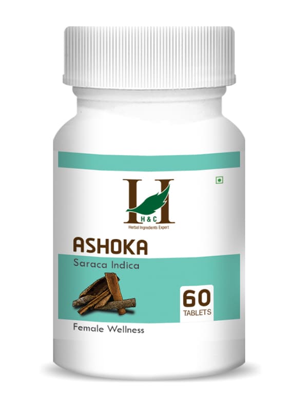 H&C Ashoka Tablet - 350mg , 60 Count for Female Wellness