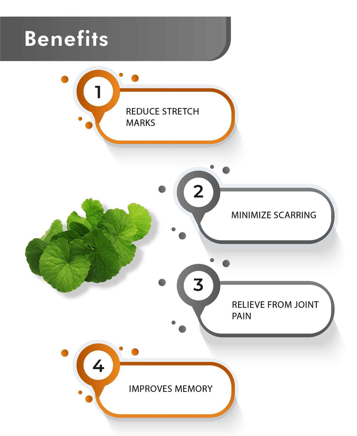 Ayurvedic Gotu Kola tablets packaging