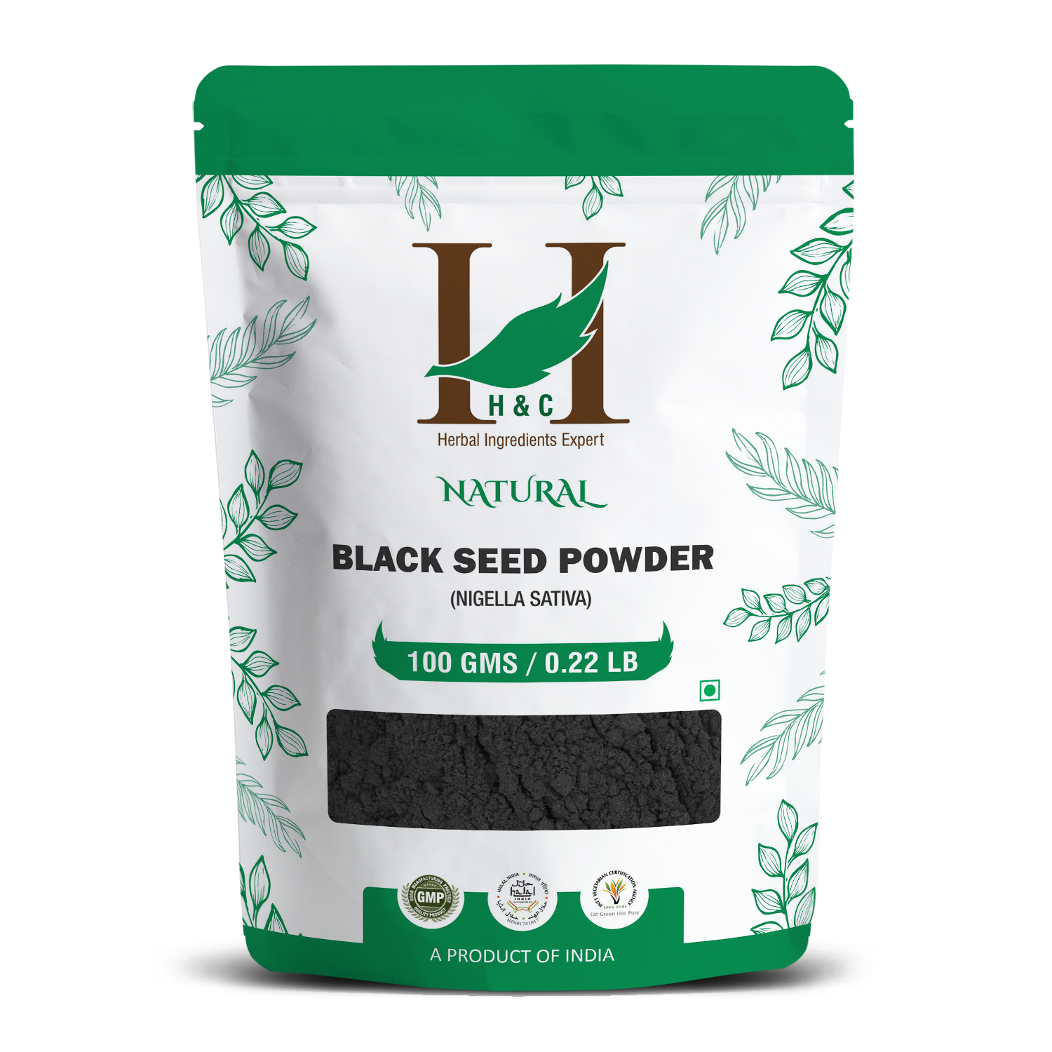 H&C Natural Black Seed Powder 100gm - Immunity & Blood Sugar Support