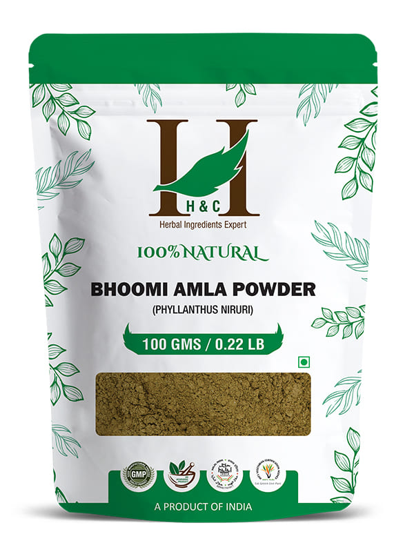Natural Bhoomi Amla Powder - 100gm