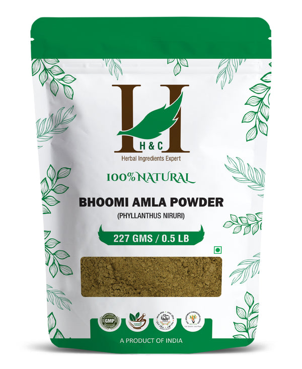 Natural Bhoomi (Bhumi/Phyllanthus Niruri) Amla Powder - 227gm