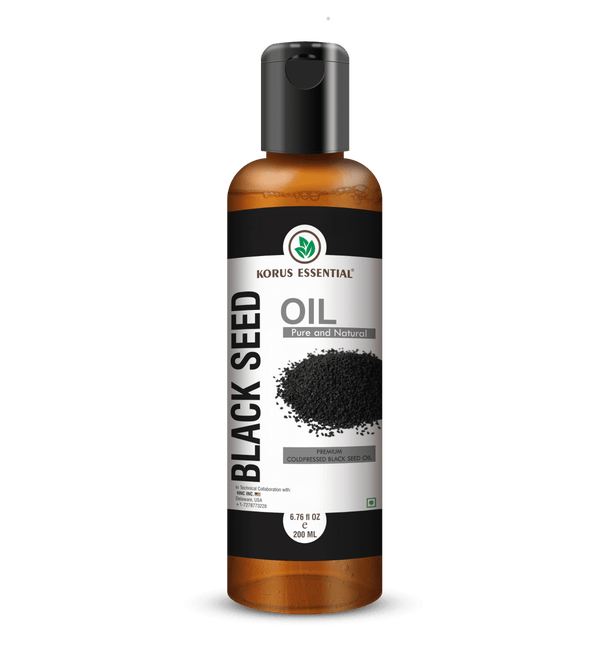 Black Seed Oil 200ml - 6.76 fl oz By Korus Essential