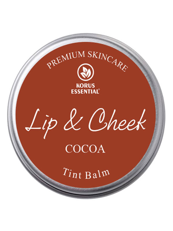 Korus Essential Cocoa Lip & Cheek Tint Balm - 8 Grams