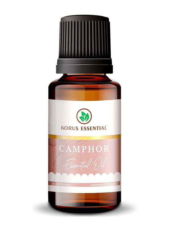 Camphor Essential Oil - 15 ml each | Pack of 2 | Korus Essential