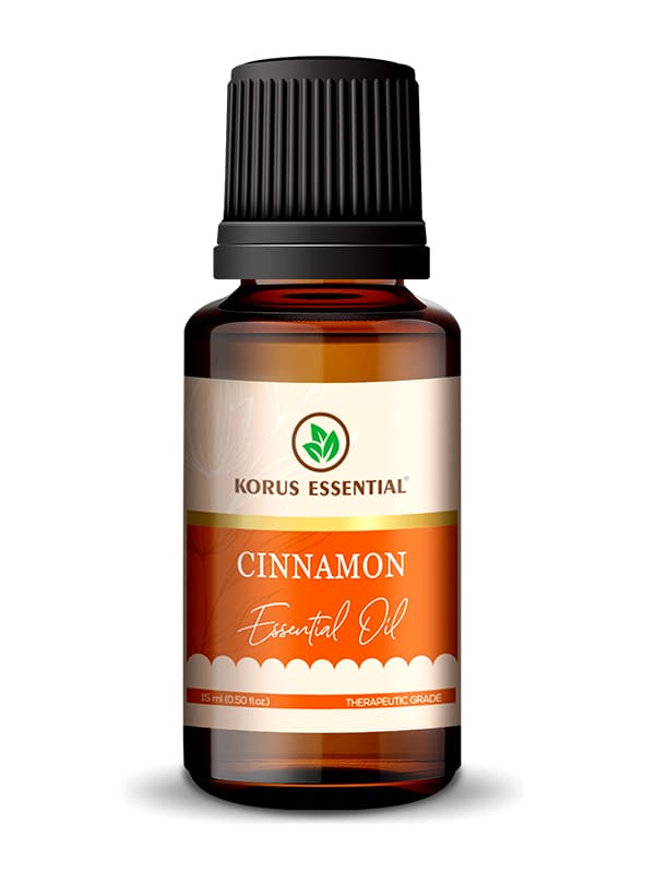 Cinnamon Essential Oil - 15ml By Korus Essential