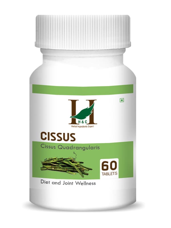 H&C Cissus Tablet - 350mg , 60 Count for Diet and joint Wellness