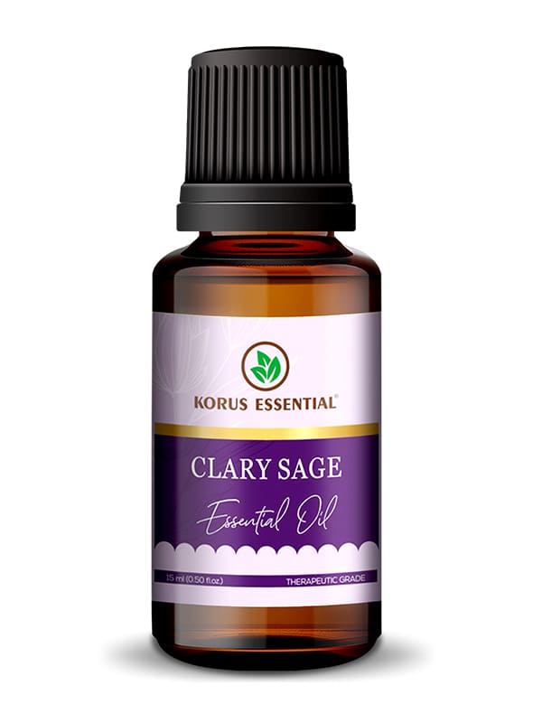Clary Sage Essential Oil - 15ml By Korus Essential