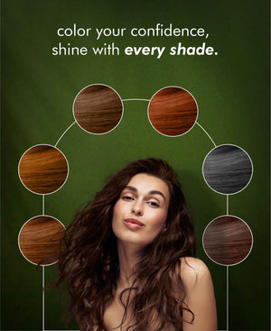 Korus Essential Herbal Hair Color (Dark Brown) - 100gm (Pack of 3).