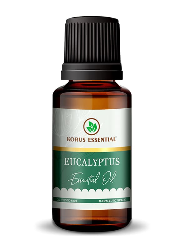 Eucalyptus (Nilgiri) Essential Oil - 15ml By Korus Essential