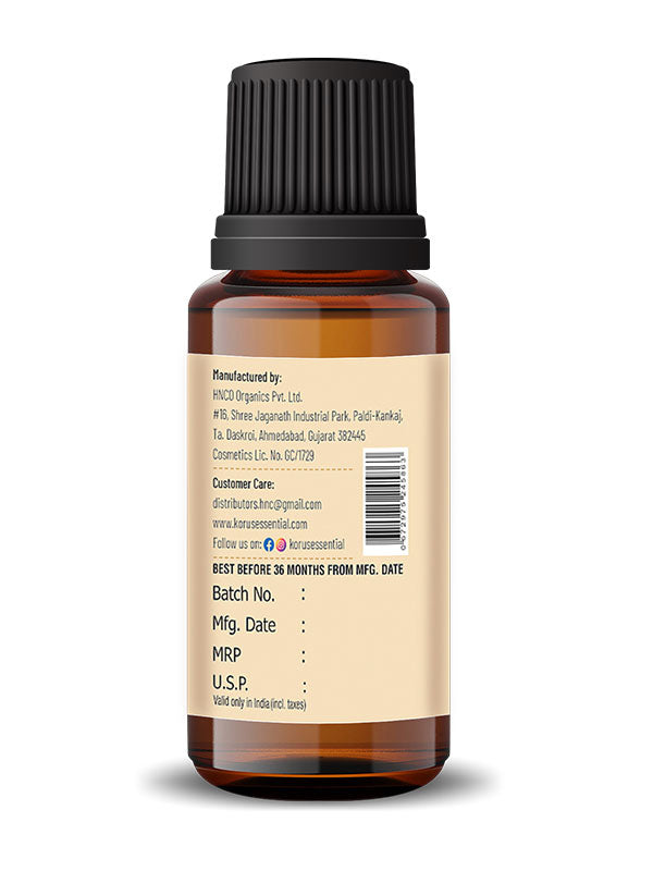 Frankincense Essential Oil - 15ml By Korus Essential