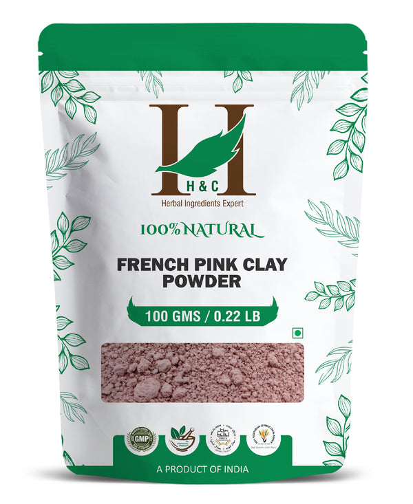 Natural French Pink Clay Powder - 100gm