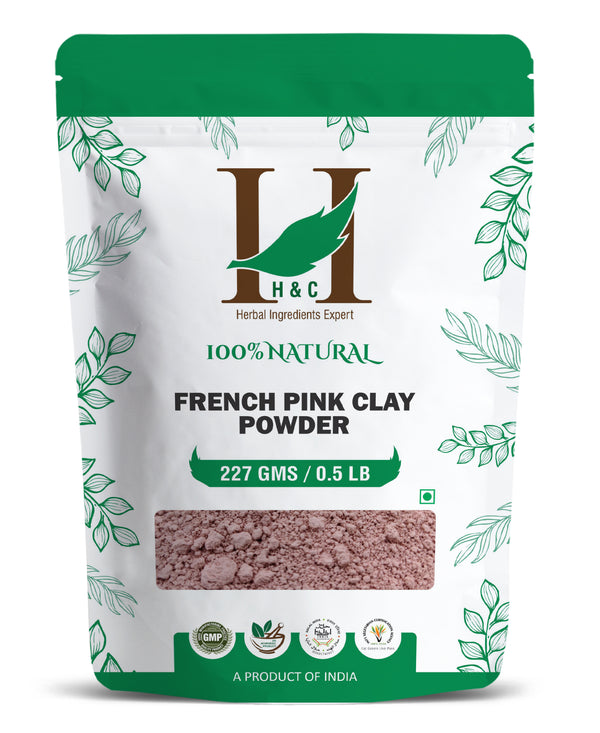 Natural French Pink Clay Powder - 227gm