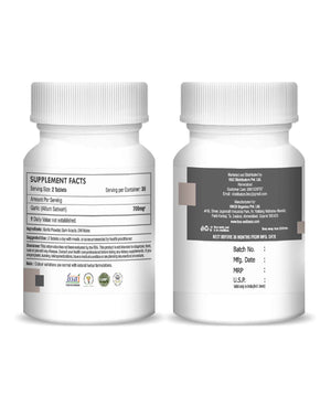 H&C Garlic Tablet vegetarian herbal capsules