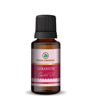 Korus Essential Geranium Oil - 15ml (Pack of 2).