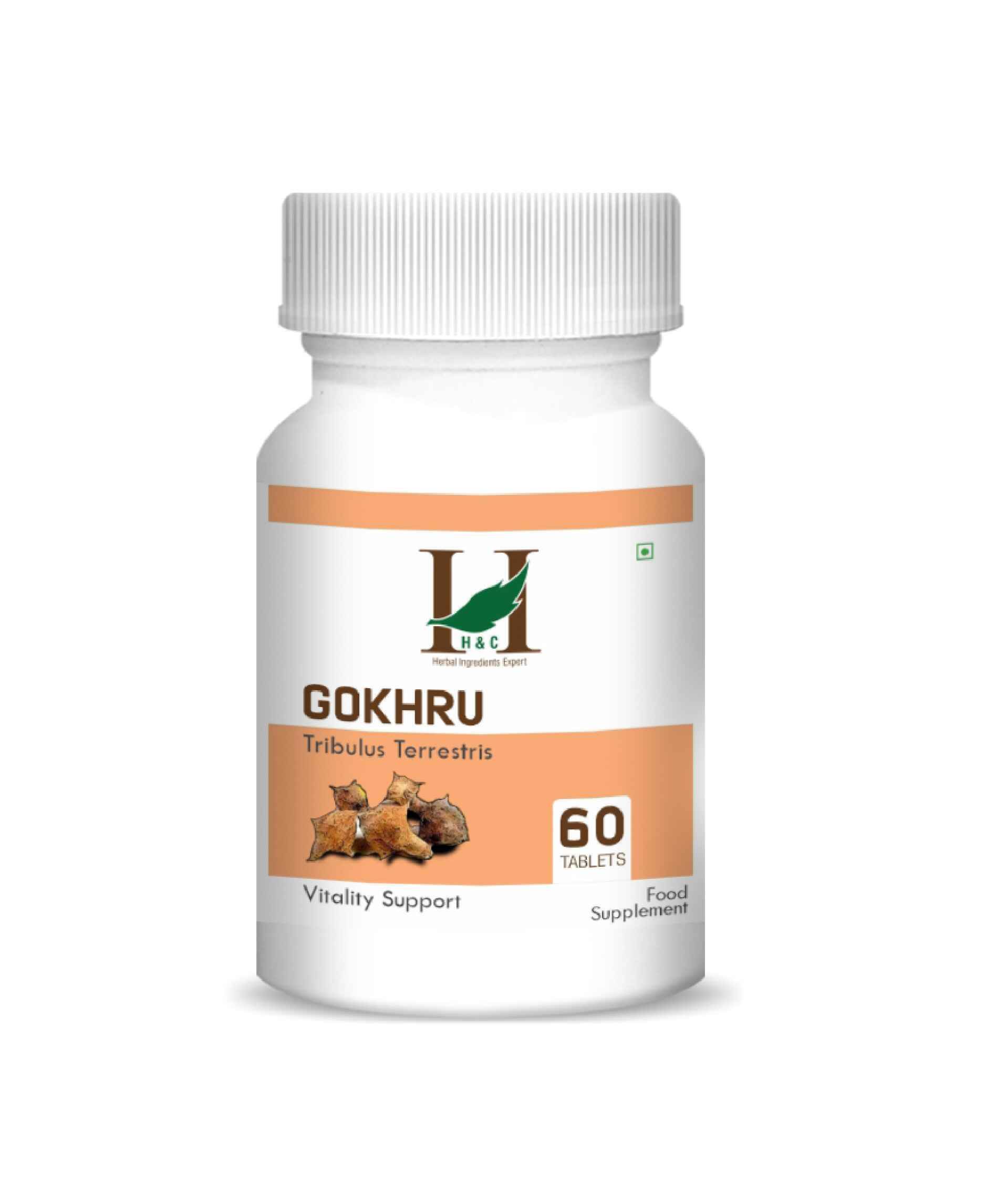 H&C Gokharu Tablet bottle