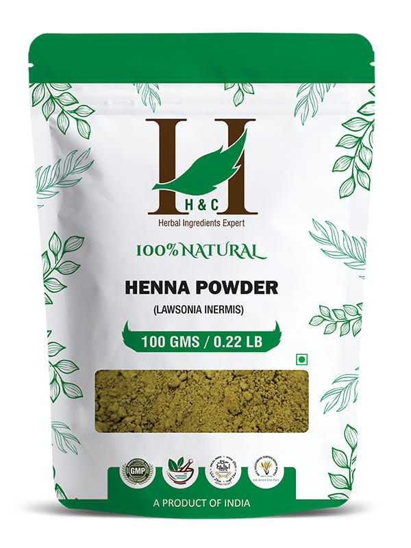 Natural Henna Powder / Lawsonia Inermis - 100gm