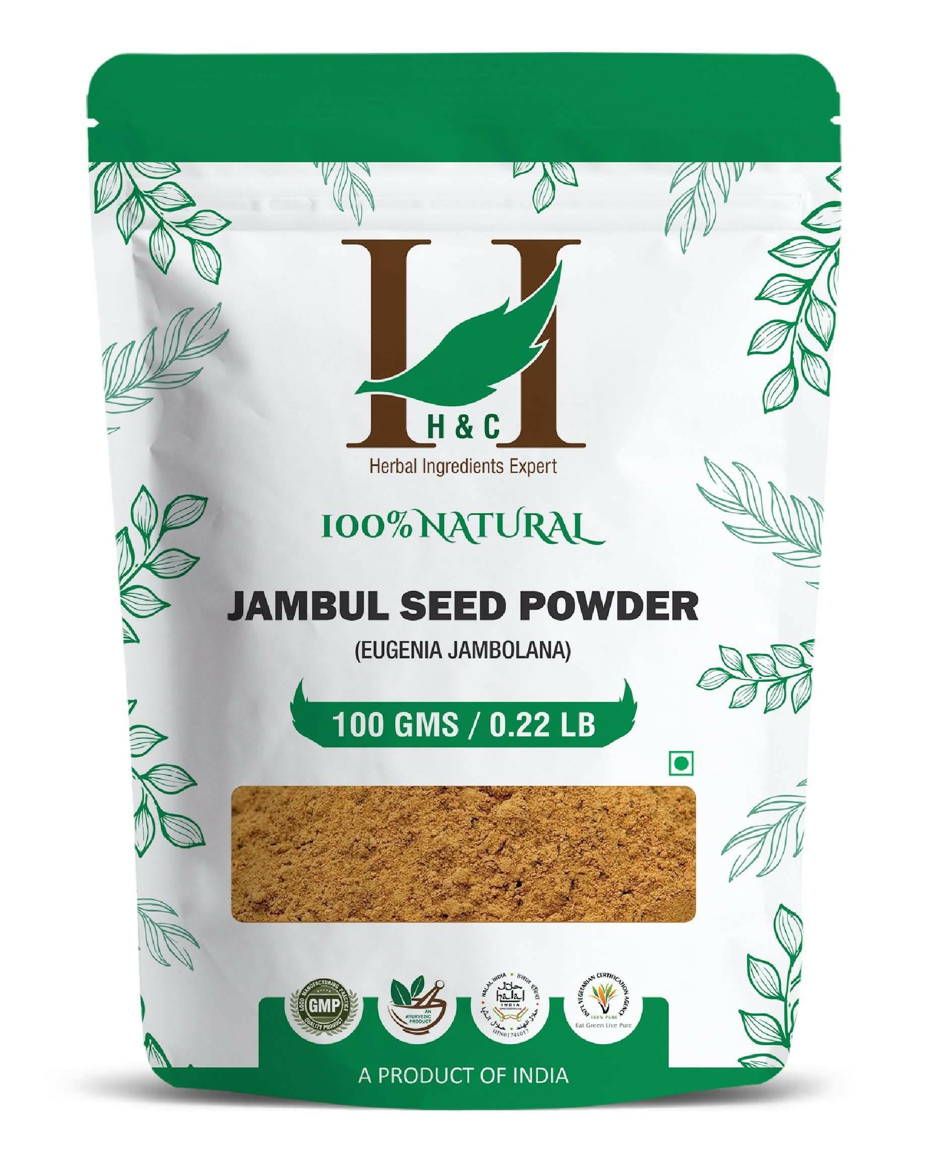 H&C Natural Jamun seed powder pack