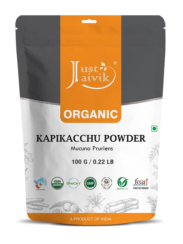 Just Jaivik Organic Kapikacchu Powder - 100gm