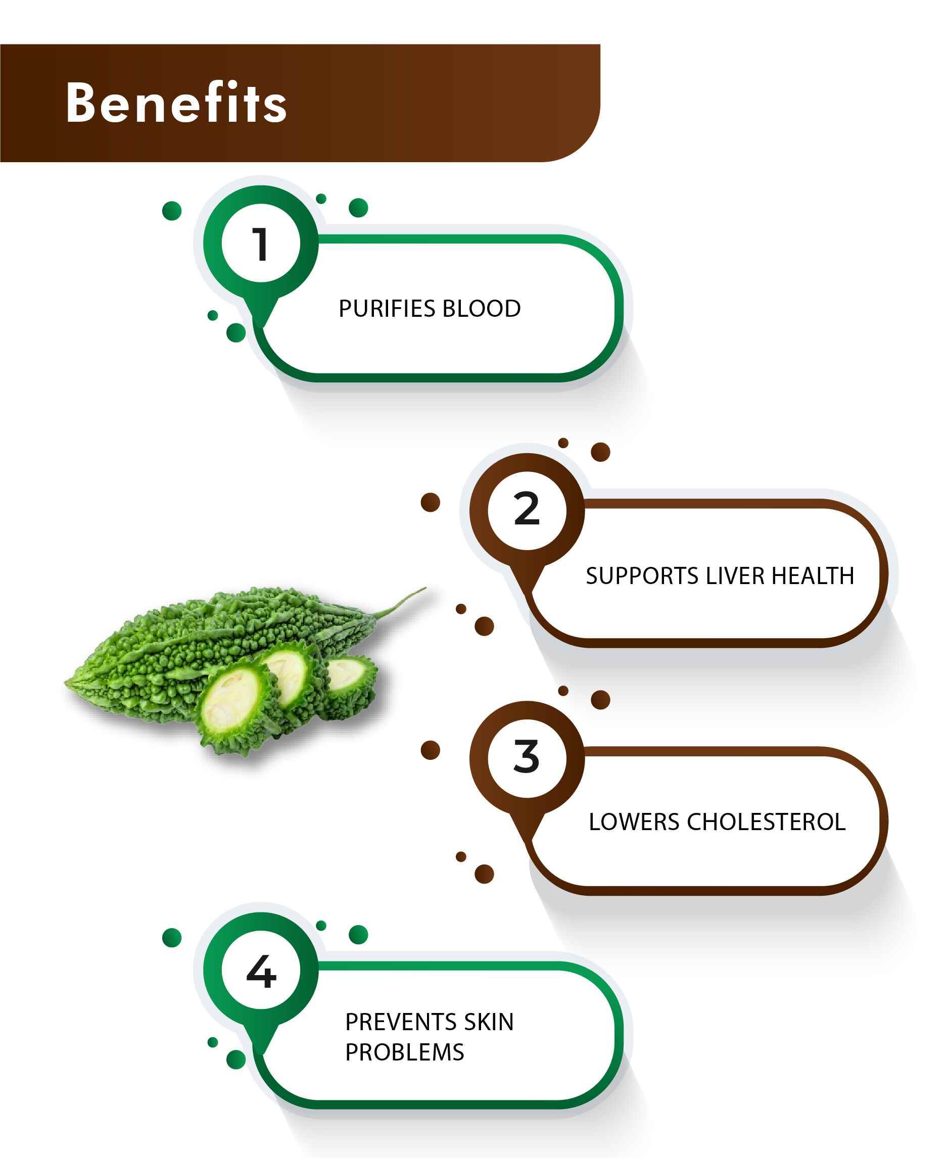 Karela antioxidant tablets to support cholesterol management