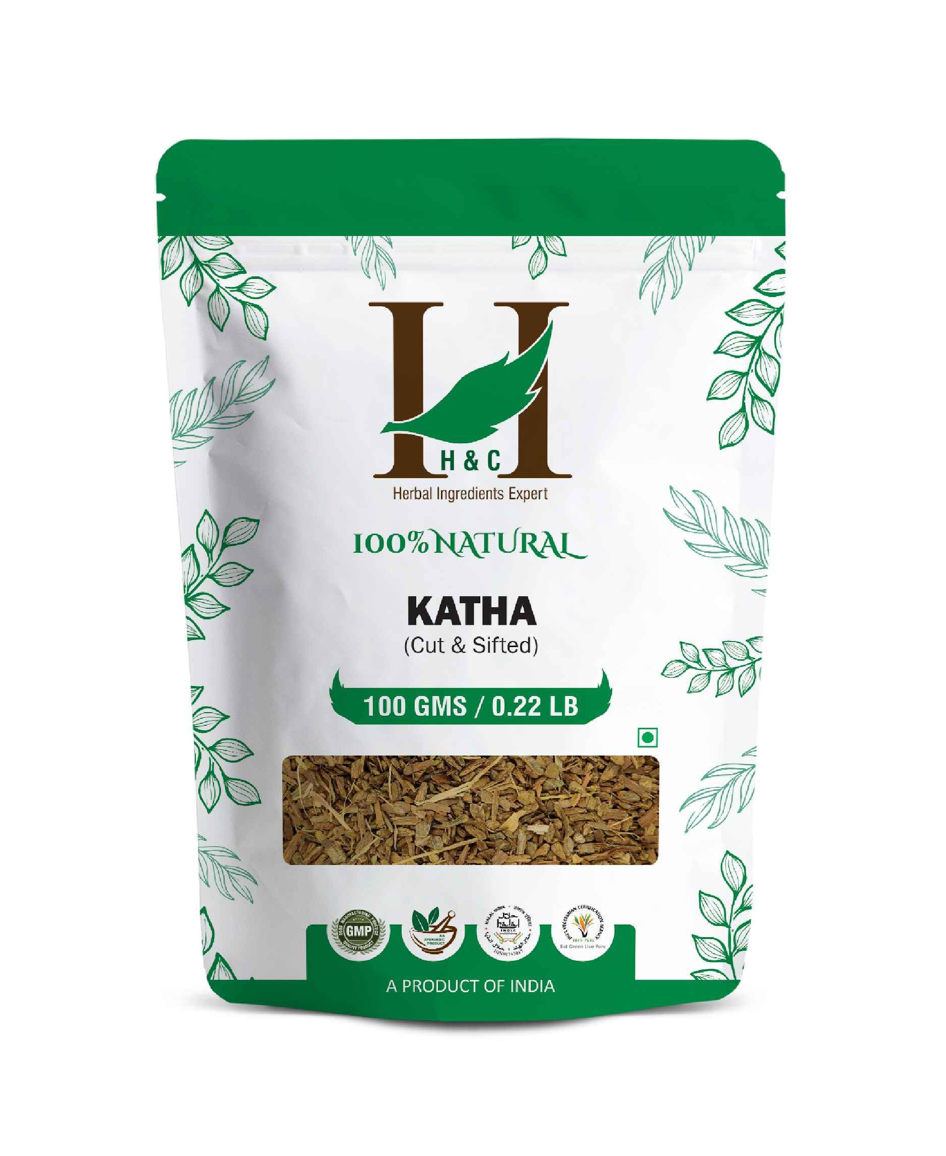 H&C Katha Cut & Sifted herbal supplement
