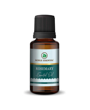 Korus Essential Rosemary Oil bottle for hair and skin care