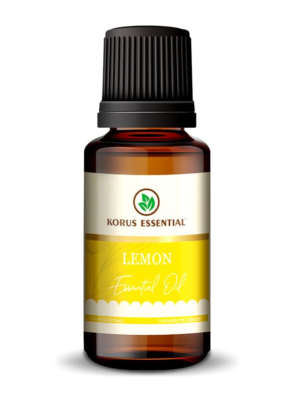 Lemon Essential Oil - 15ml By Korus Essential