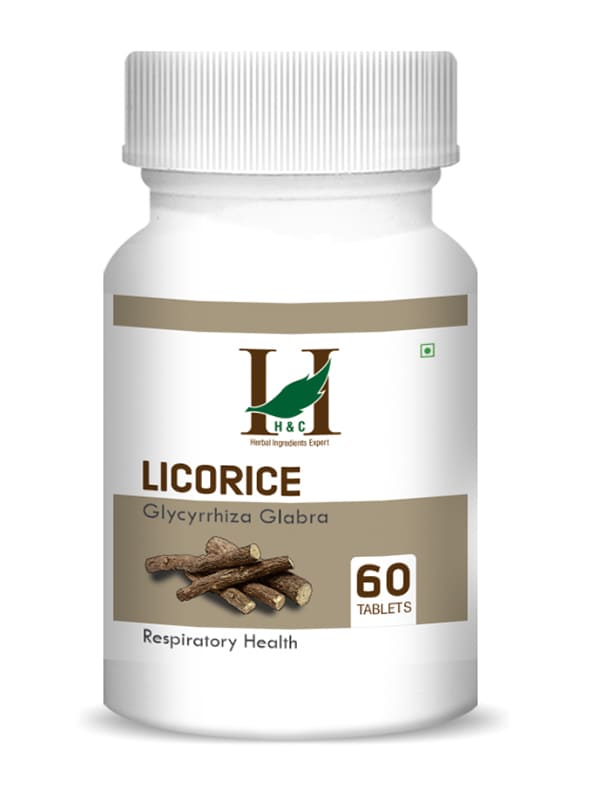 Licorice Tablet - 350mg , 60 Count