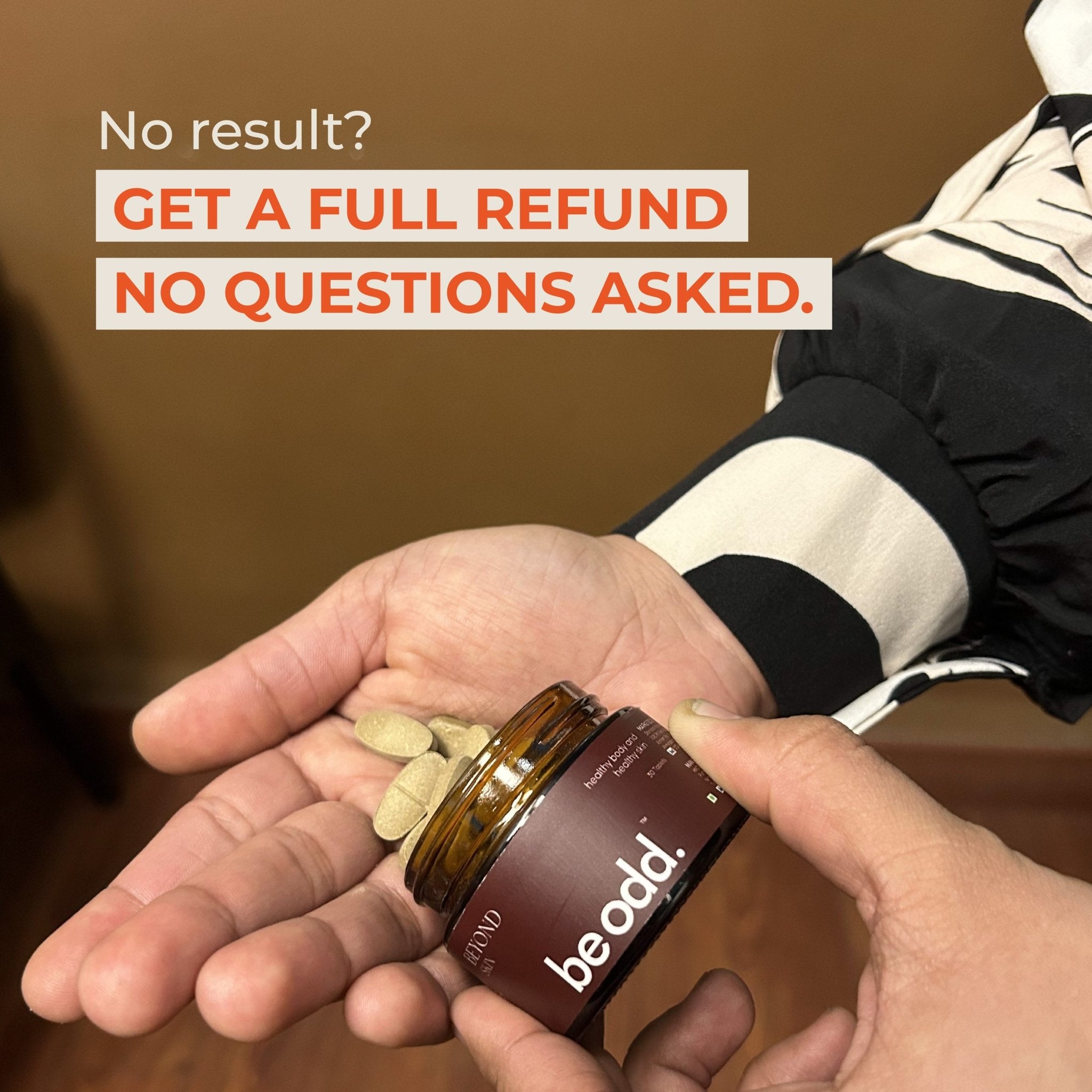 Be Odd Beyond Skin Acne Skin Supplement - 30 counts - Health N Wellness Shop