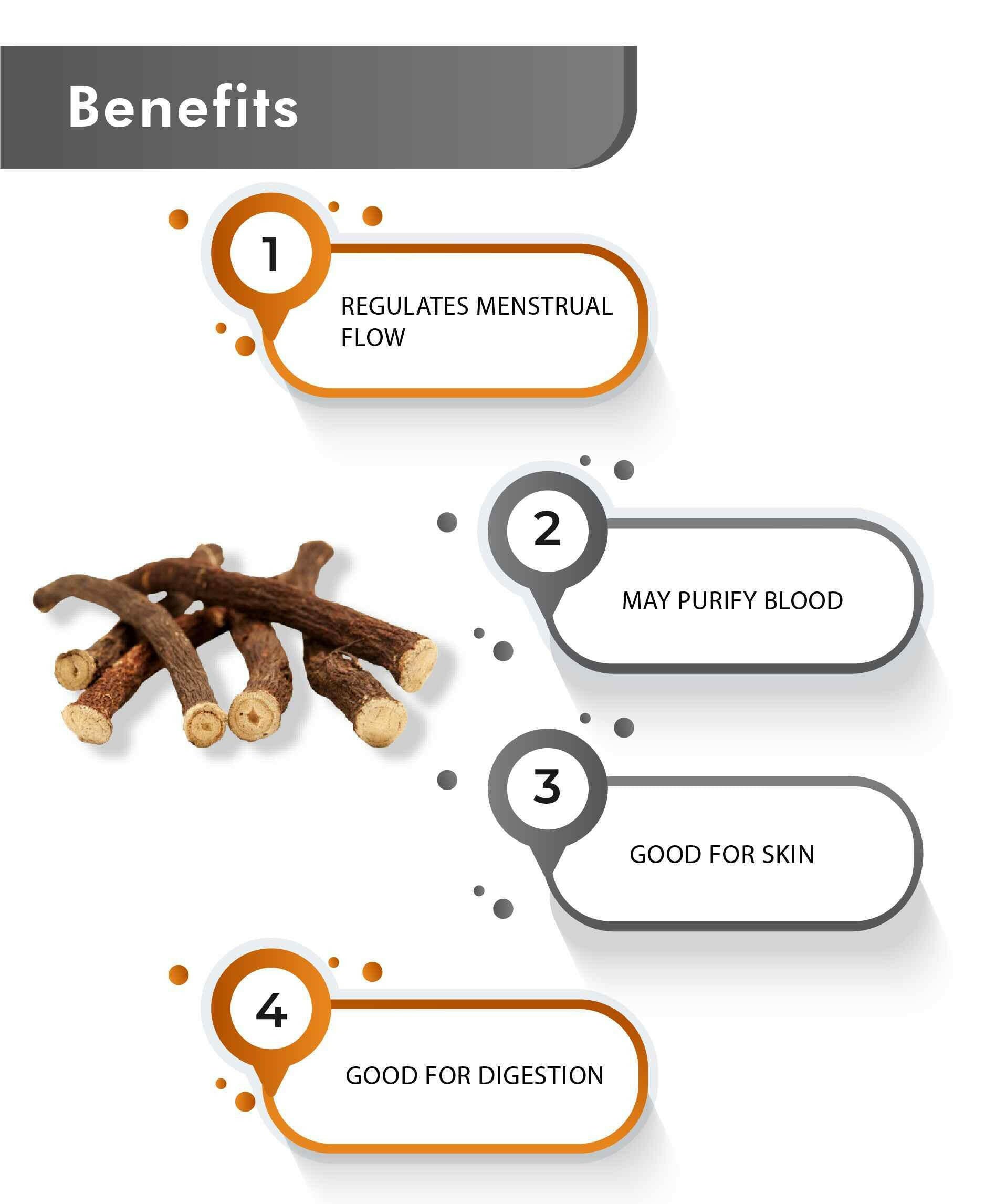 Organic Manjistha powder for glowing skin and clear complexion