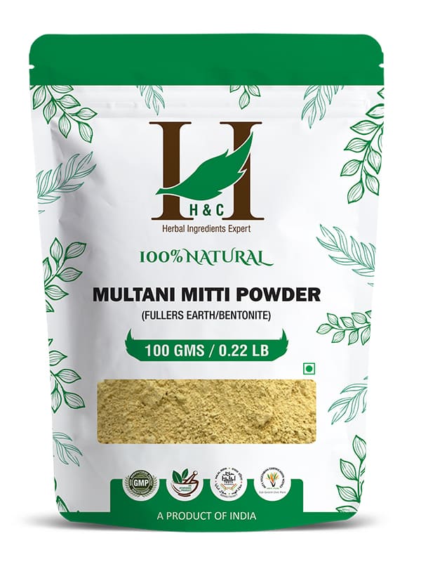 Natural Multani Mitti / Fuller's Earth Powder - 100gm