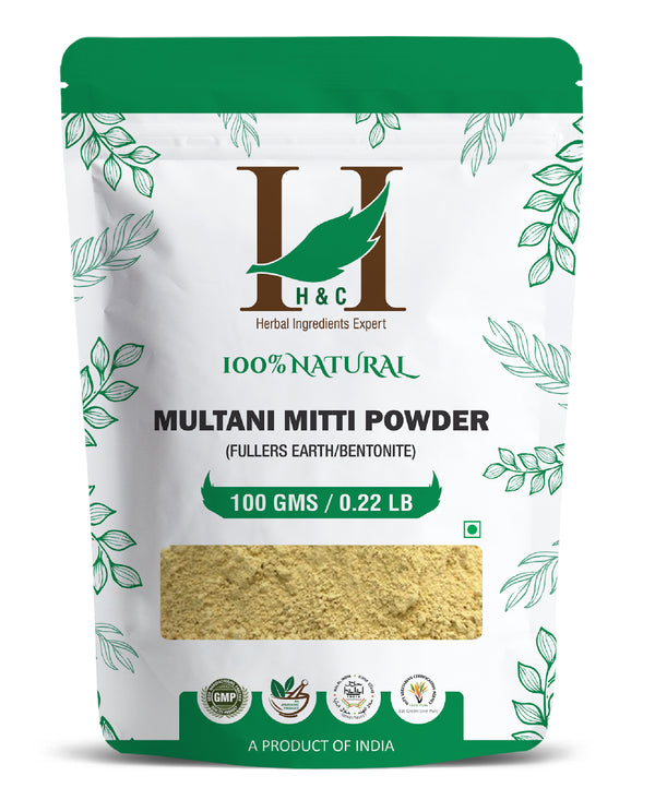 Natural Multani Mitti / Fuller's Earth Powder - 100gm