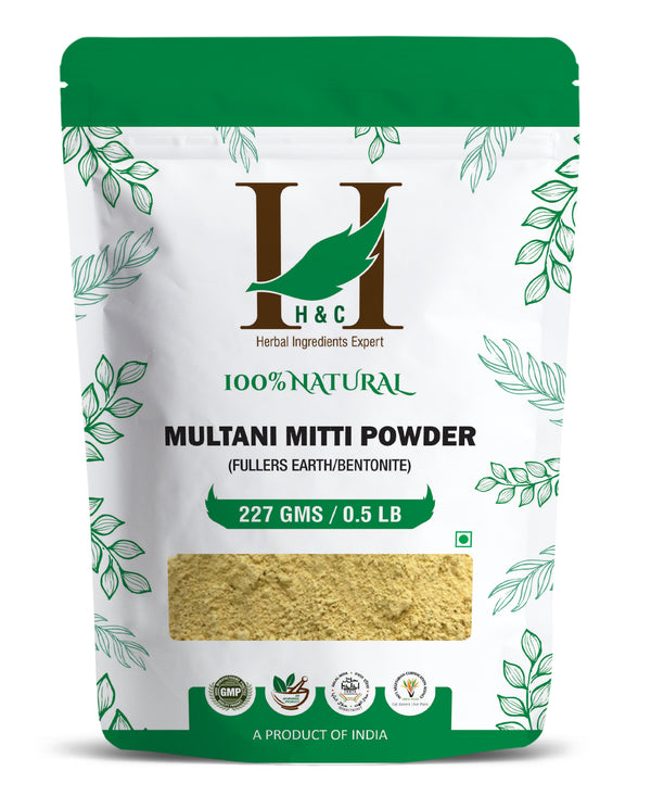 Natural Multani Mitti / Fuller's Earth Powder - 227gm