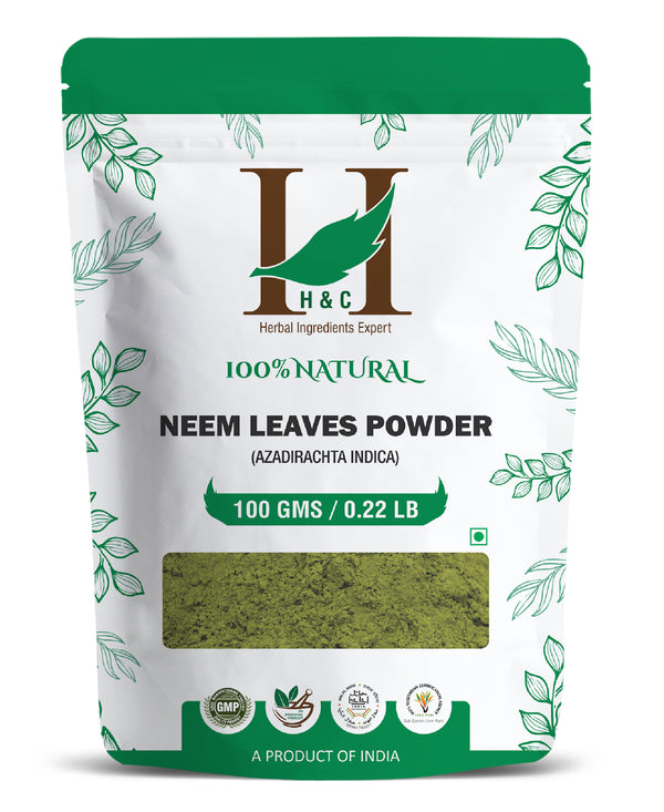 Natural Neem Leaves Powder / Azadirachta Indica - 100gm