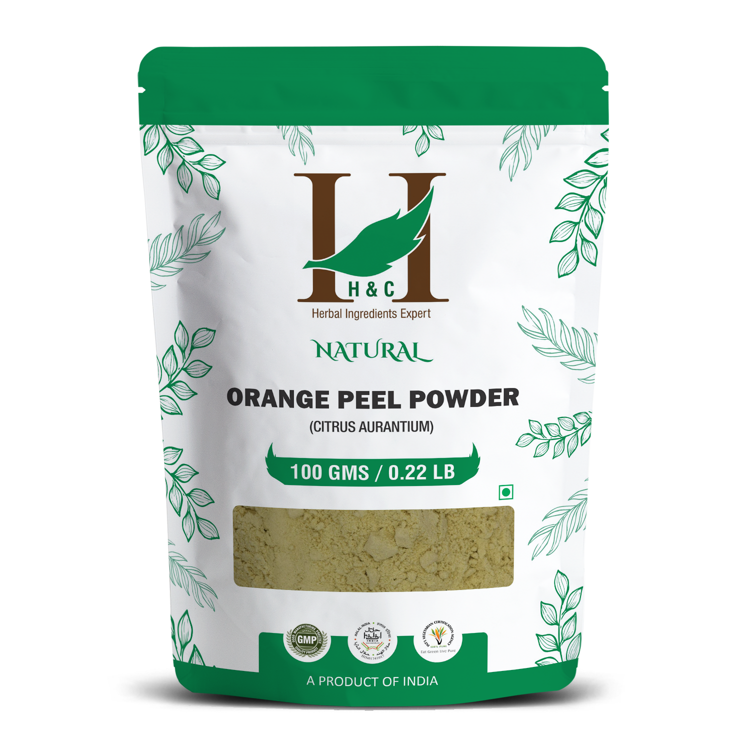 H&C Natural Stevia Powder 100gm - Sugar Substitute