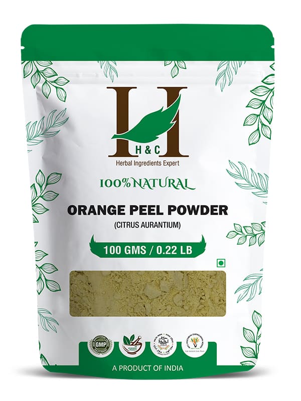 Natural Orange Peel Powder / Citrus Aurantium - 100gm