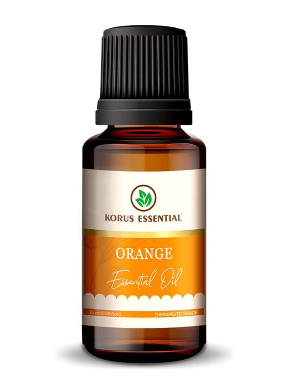 Orange Essential Oil - 15ml By Korus Essential