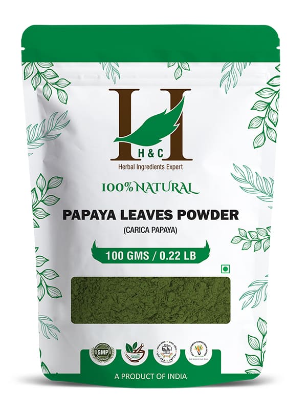 Natural Papaya Leaves Powder- 100gm