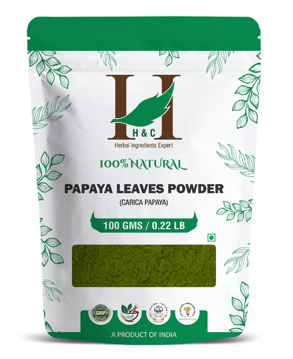 Natural Papaya Leaves Powder- 100gm