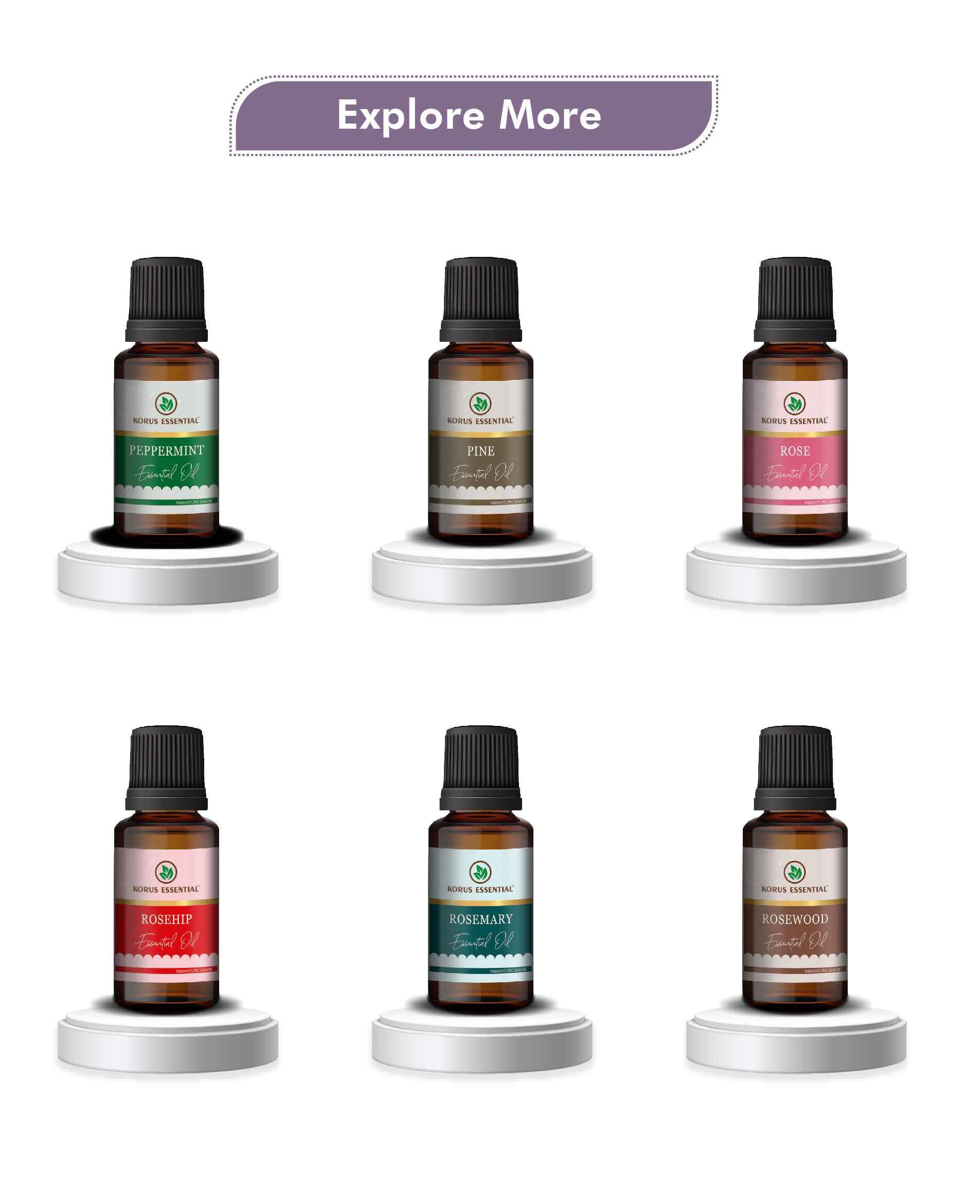 Korus Essential Patchouli Oil - 15ml (Pack of 2).