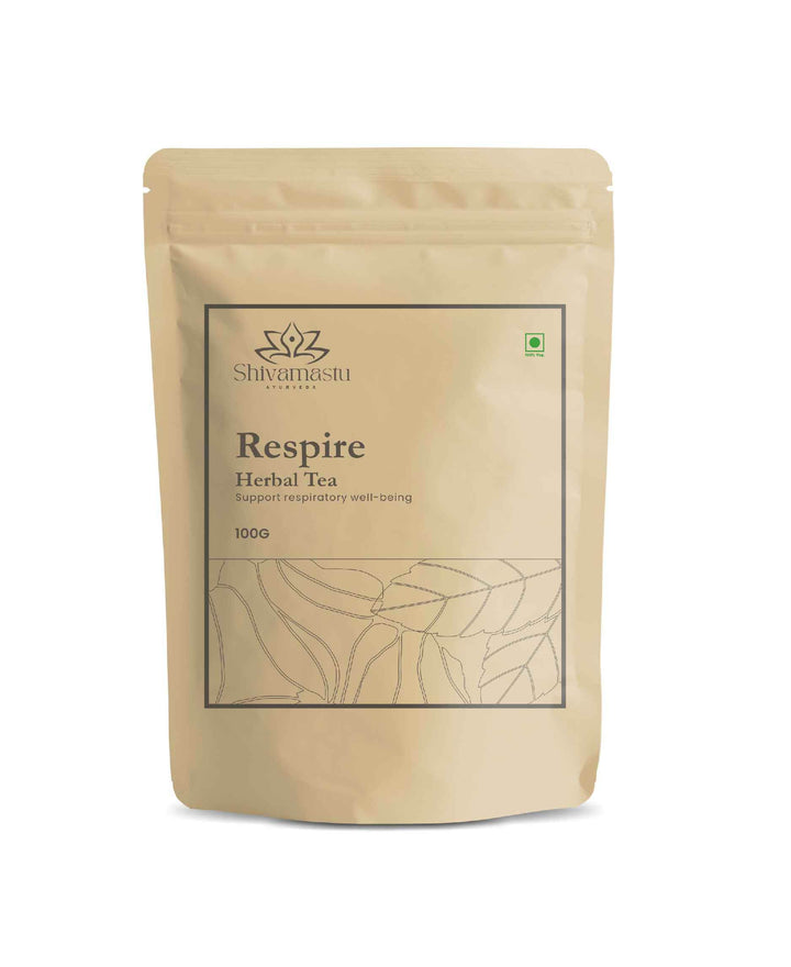 Respire Herbal Tea - 100 gm By Shivamastu Ayurveda - Health N Wellness Shop
