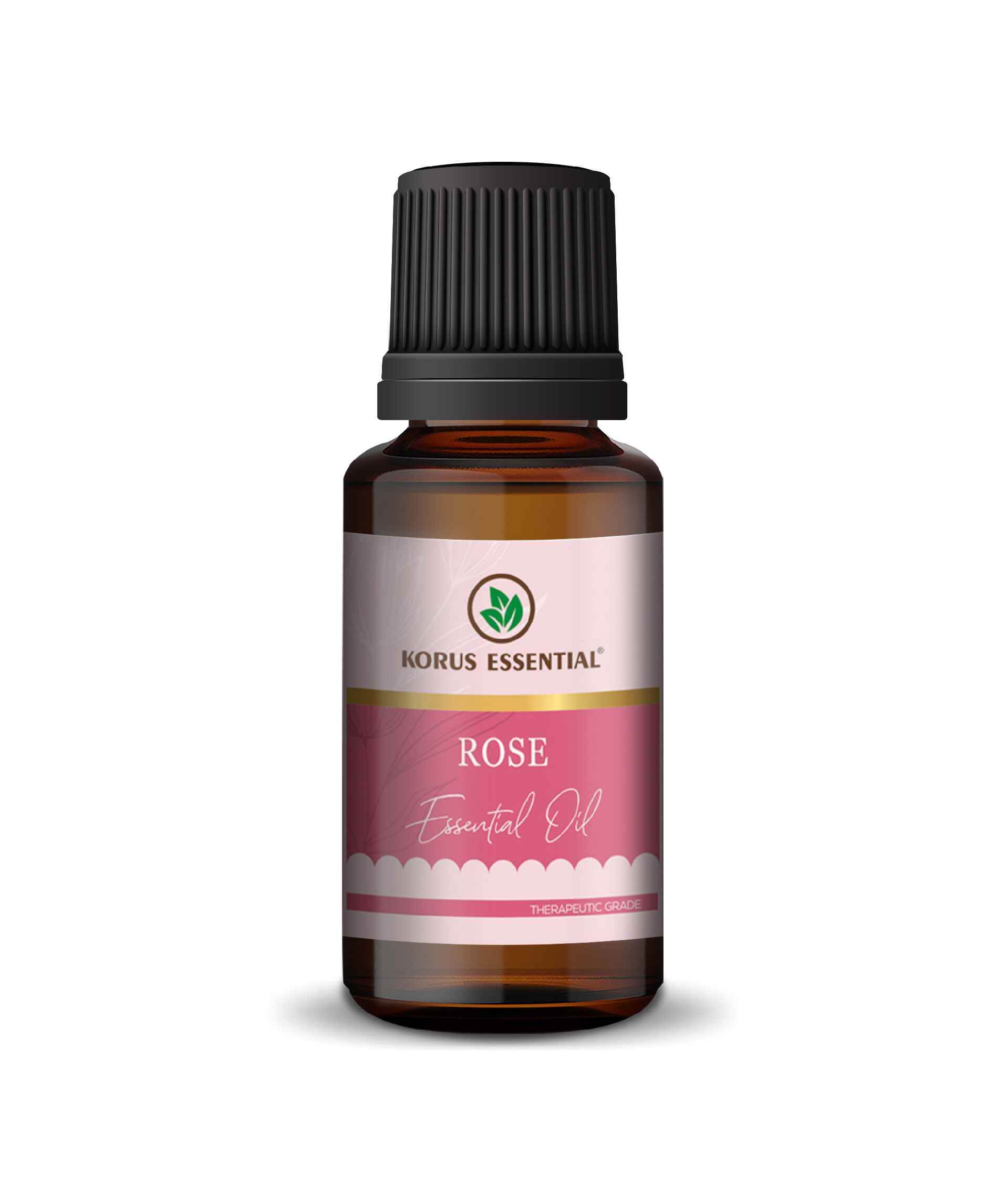 Korus Essential Rose Oil - 15ml (Pack of 2).