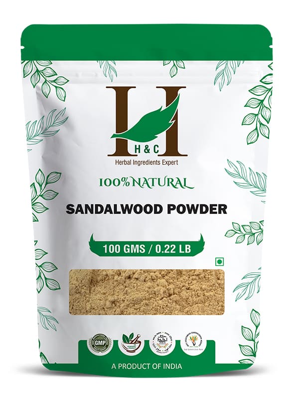 Natural Sandalwood Powder / Santalum Album - 100gm