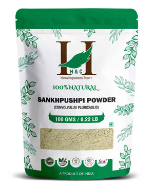 H&C Shankhpushpi powder and Natural remedy for stress and anxiety 