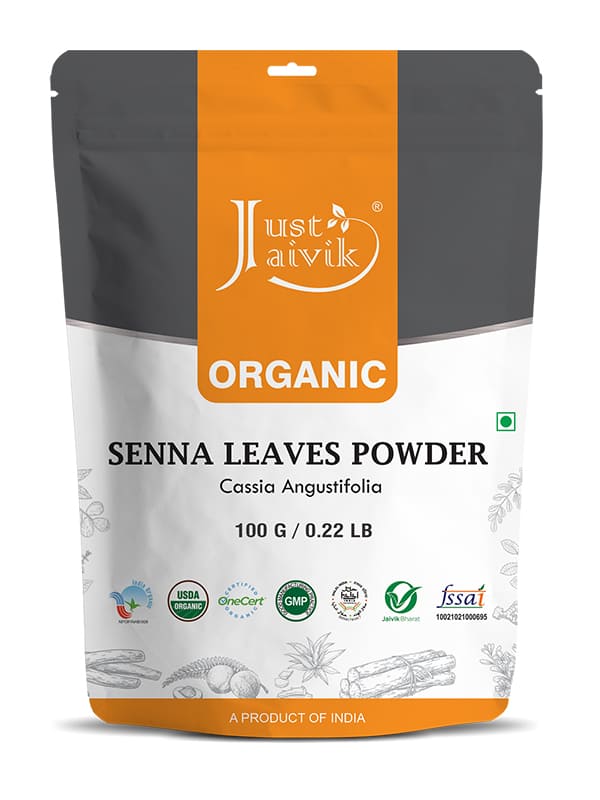 Just Jaivik Organic Senna Leaves Powder - 100gm