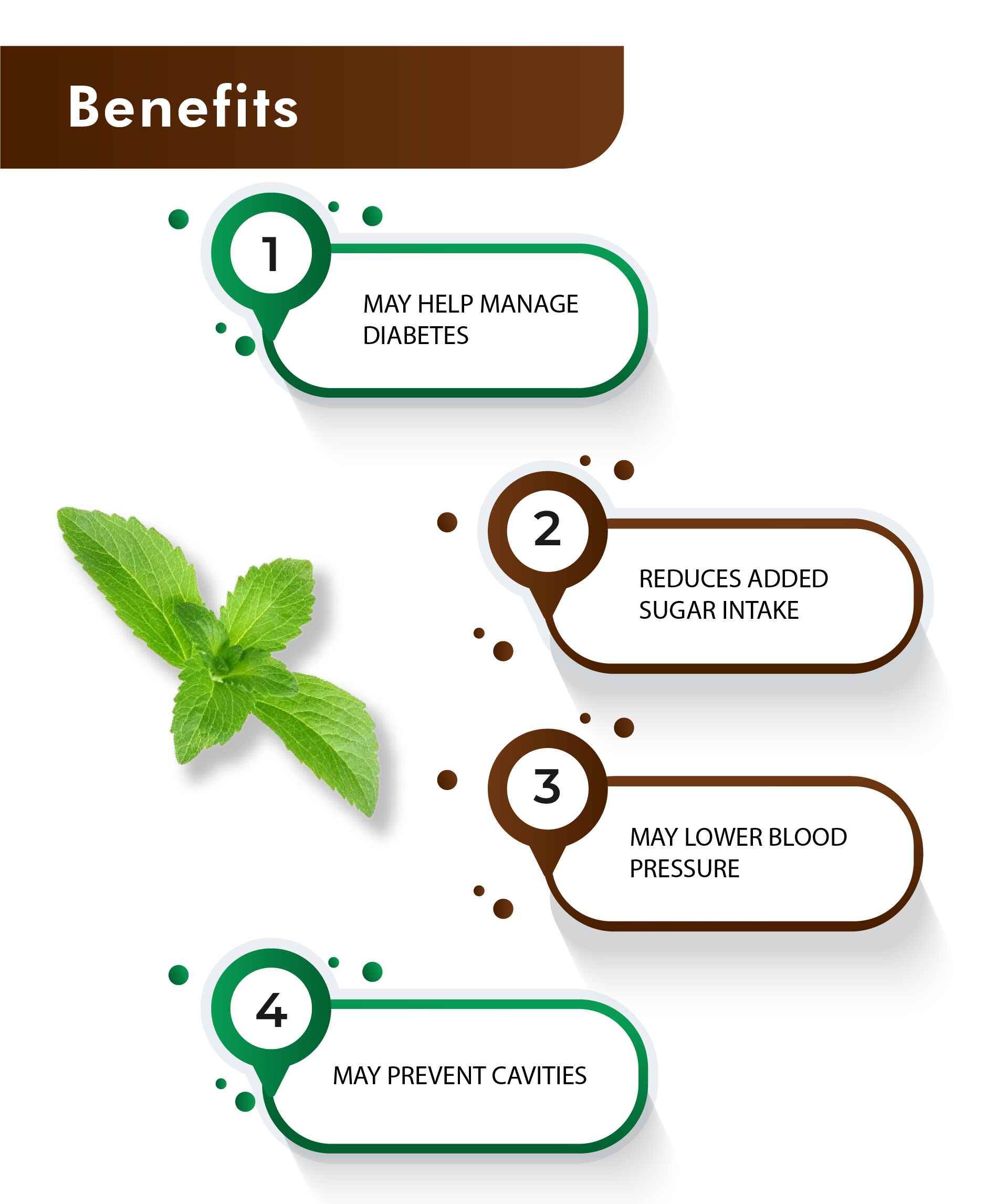 H&C Natural Stevia Leaves Powder sugar substitute For Tea & Coffess